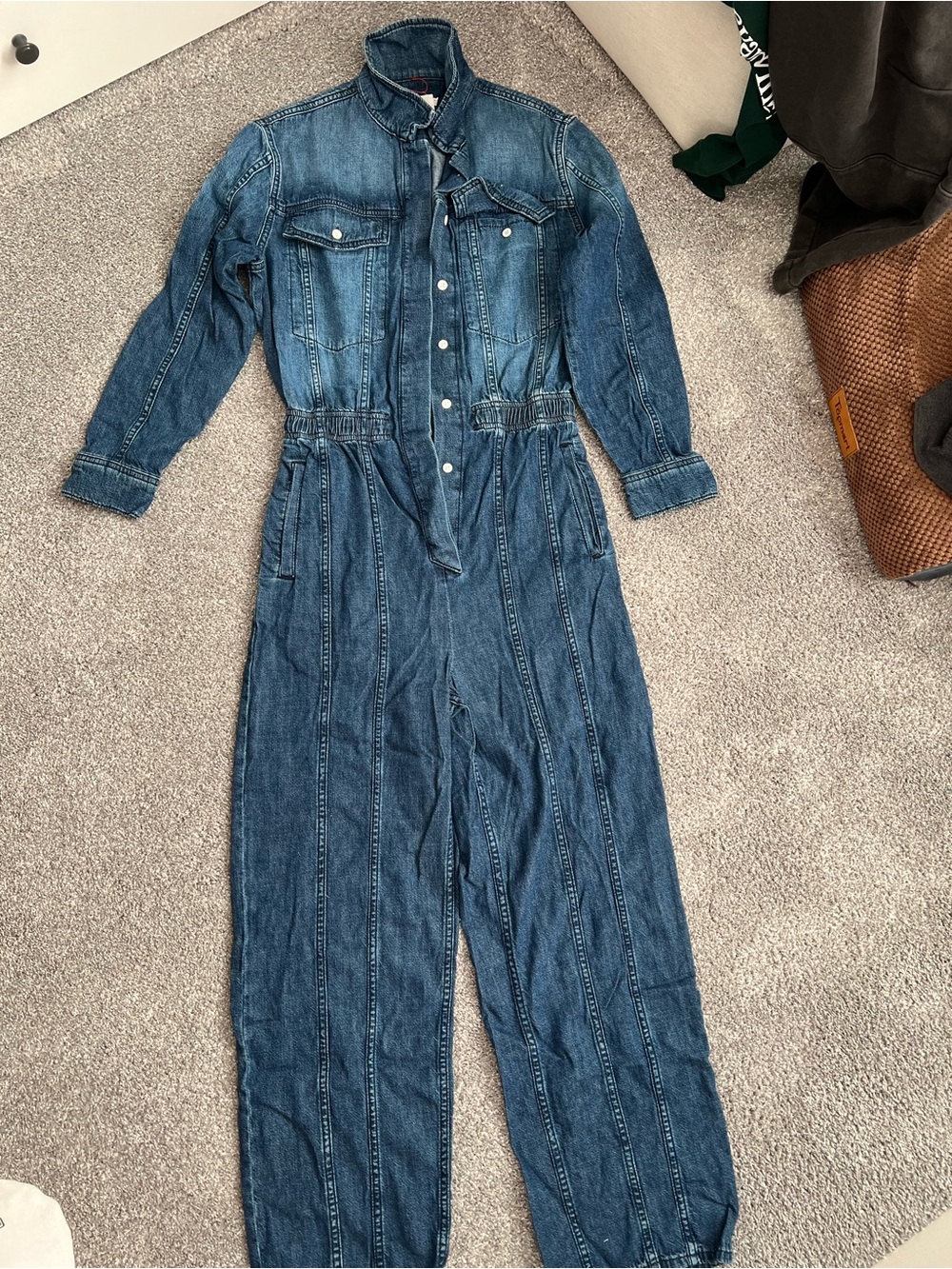 Frame denim jumpsuit